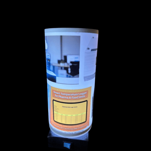 Rotating Advertisement Lamp