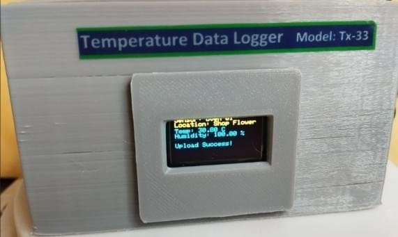 Temperature and Humidity Data Logger