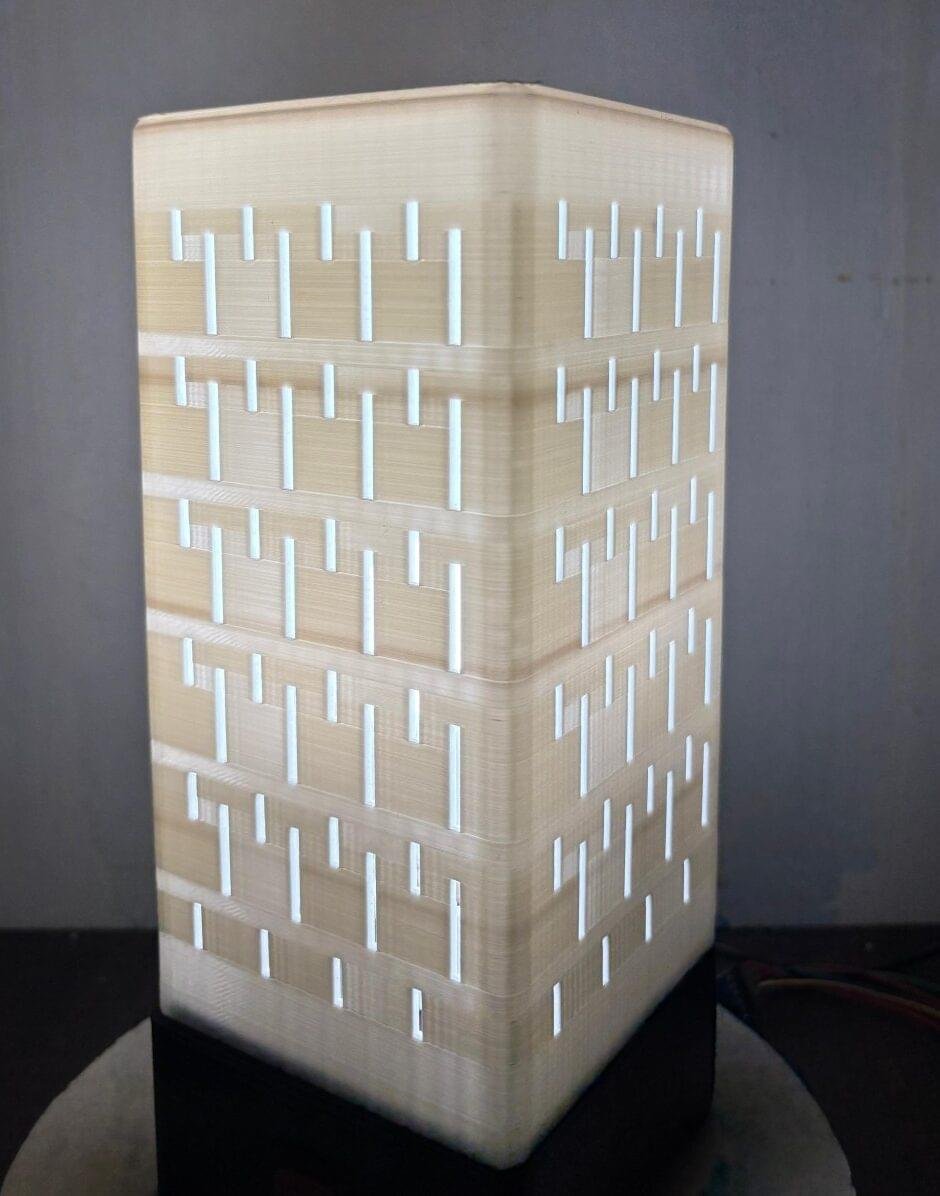 Elegant 3D Printed Table Lamps