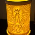3D Printed LED Lamps