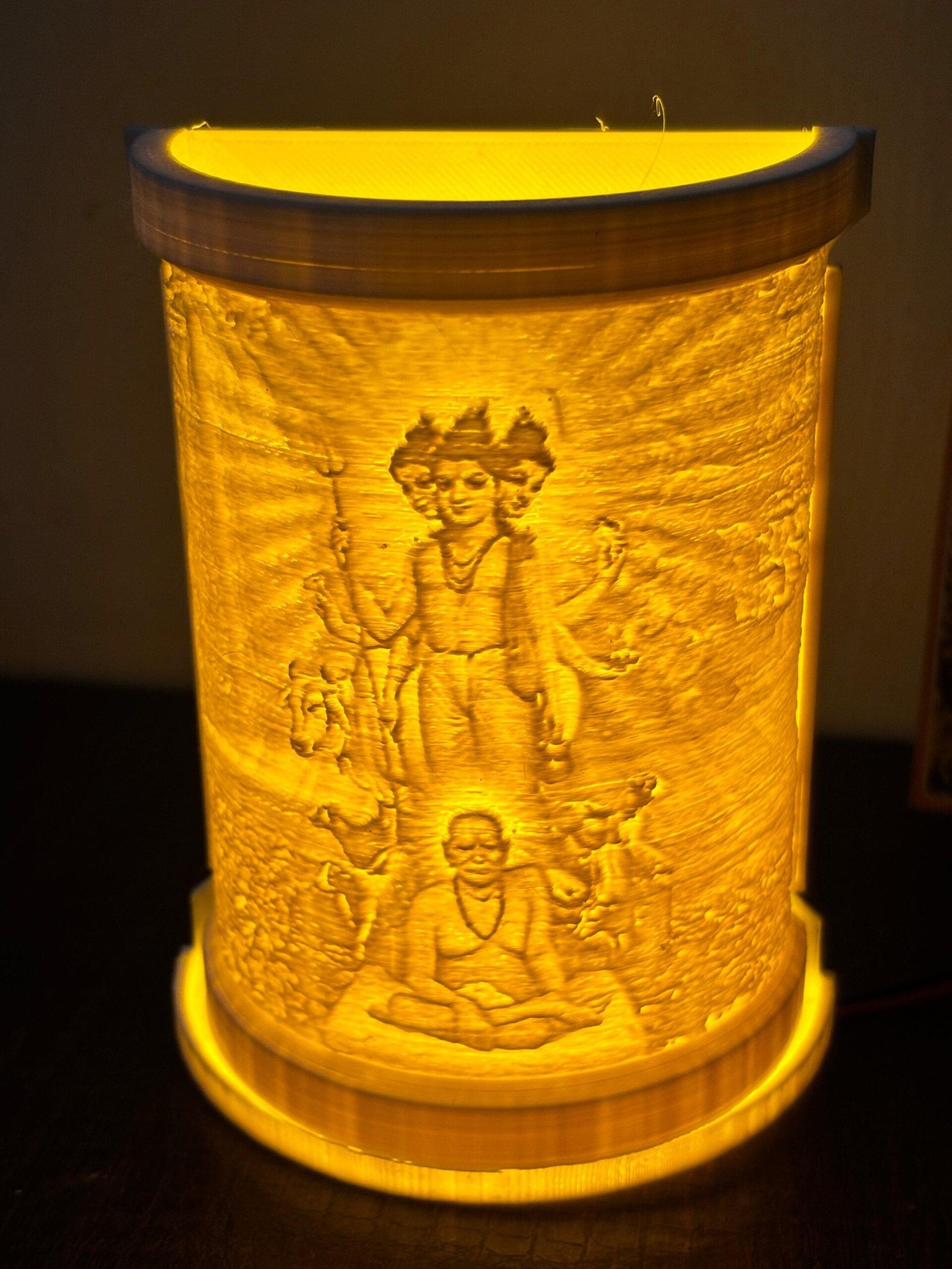 3D Printed LED Lamps