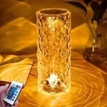 LED Crystal Light Lamp Multicolor ambient light with remote control